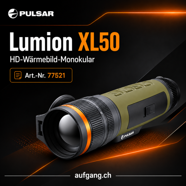 Pulsar Lumion XL50 – HD Wärmebild-Monokular 1024 × 768 | Art. 77521