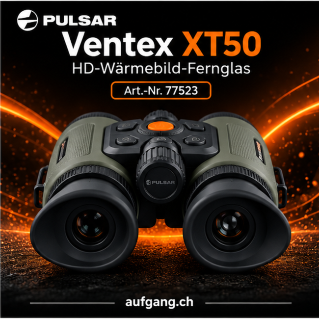 Pulsar Ventex XT50 Wärmebild-Fernglas 1280×1024 | aufgang.ch