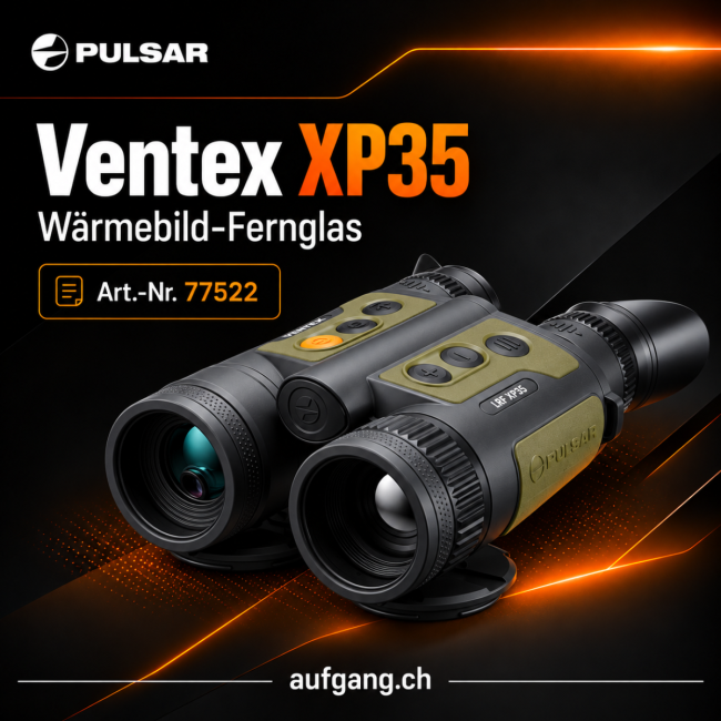 Pulsar Ventex XP35 Wärmebild-Fernglas 640×480 Art. 77522